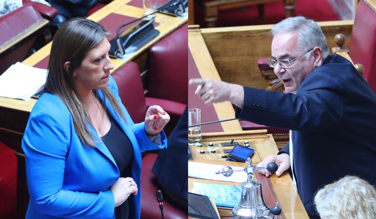 «Άνω - Κάτω» η Βουλή: Αποχώρησε ο Λαμπρούλης – «Είστε ανήθικη» είπε στην Κωνσταντοπούλου